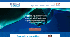 Desktop Screenshot of hidrovida.com.br